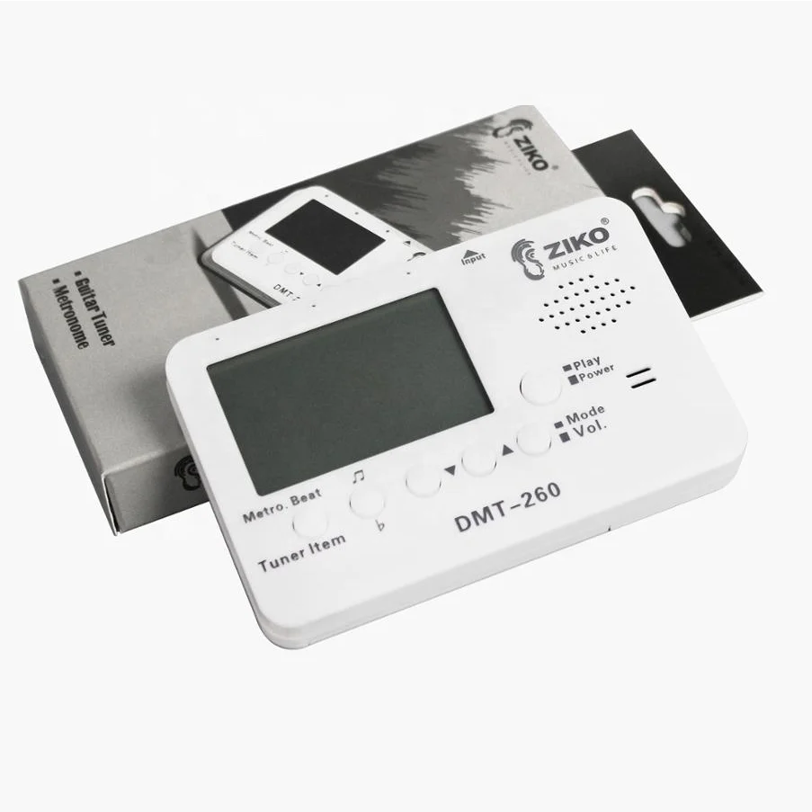 Guitar Digital Metronome And Tuner Clip-On Digital ElectronicTuner Metronome for Guitar Bass  Ukulele