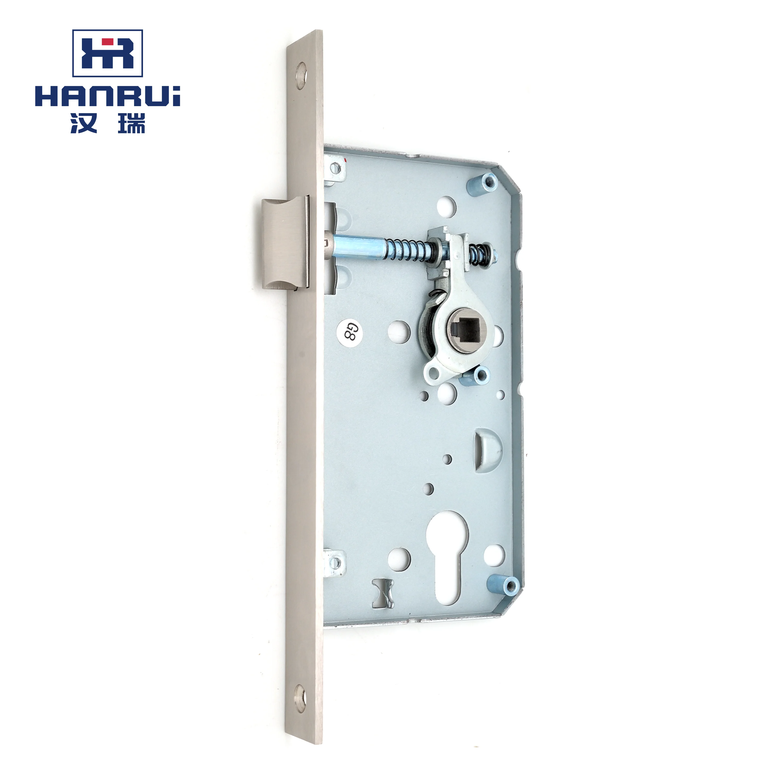 CE certificate EN12209stainless steel outdoor lock body  / fire rated door lock case / sash lock for government project