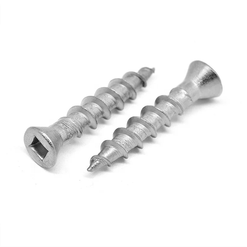 410 ss wood composite deck screws torx drive countersunk chipboard screw zinc plated self tapping ground screws for decks