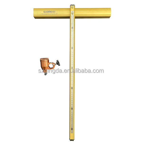 high quality factory price 180 cm t ruler glass cutter