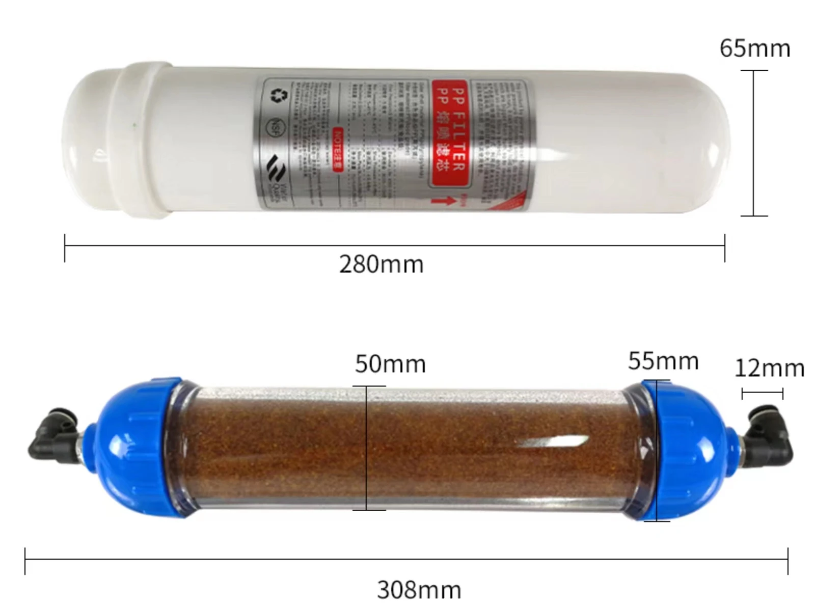 water filter A+B kit filters for diode laser water filters for laser machines