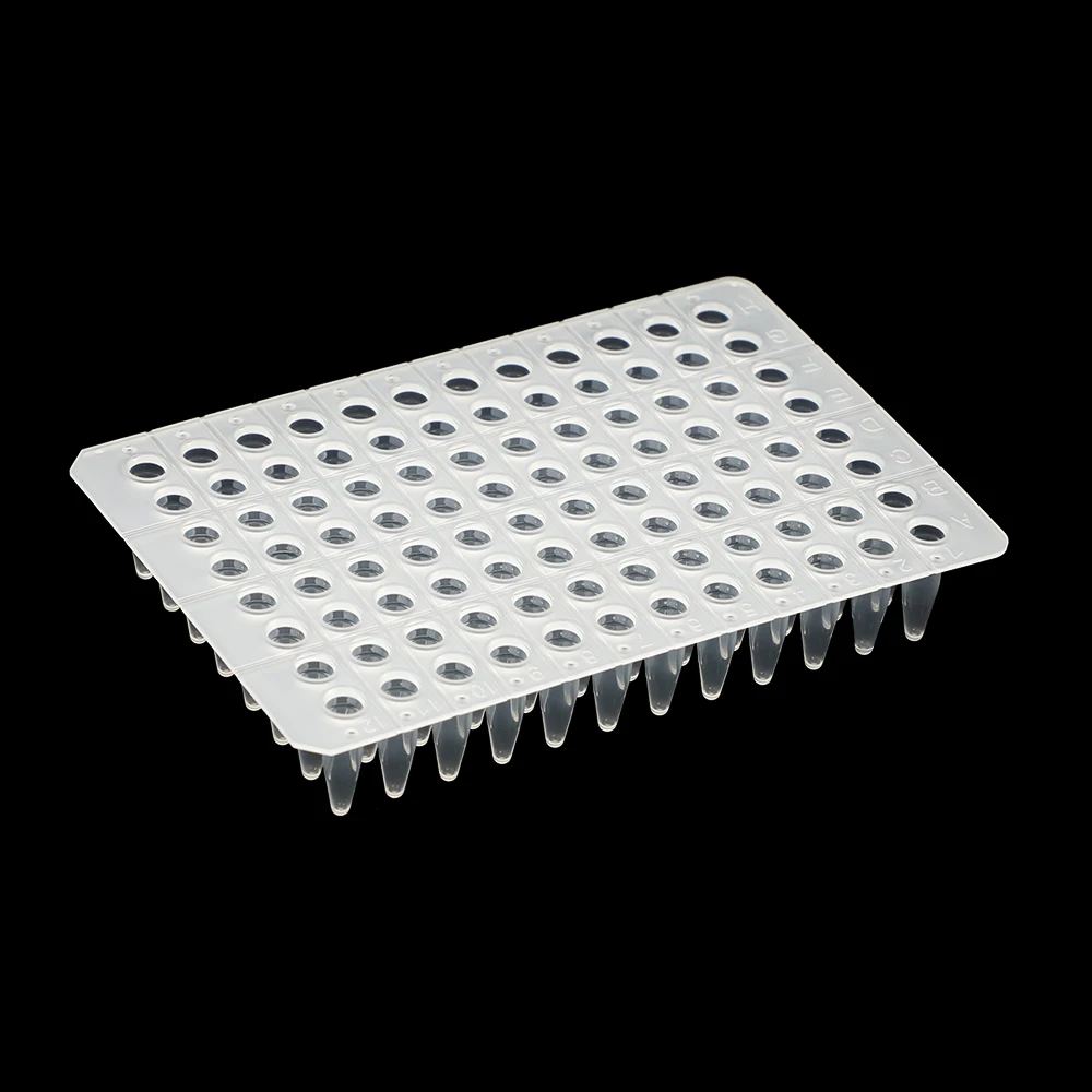 0.2 mL factory direct sale lab consumable 96 well plate pcr plate