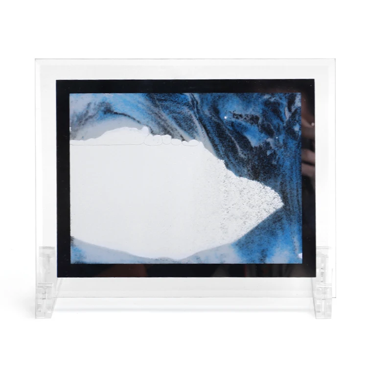 
New Arrival Decorative Tabletop Moving Sand Art Dynamic Moving Sand Picture Art 