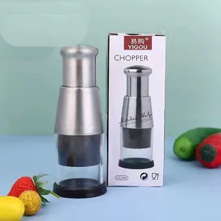 stainless steel patting knife garlic cutting and pressing device kitchen pepper cutting spice artifact