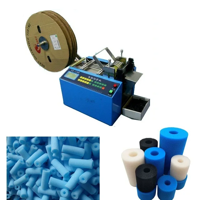 Silicone tube cutting machine