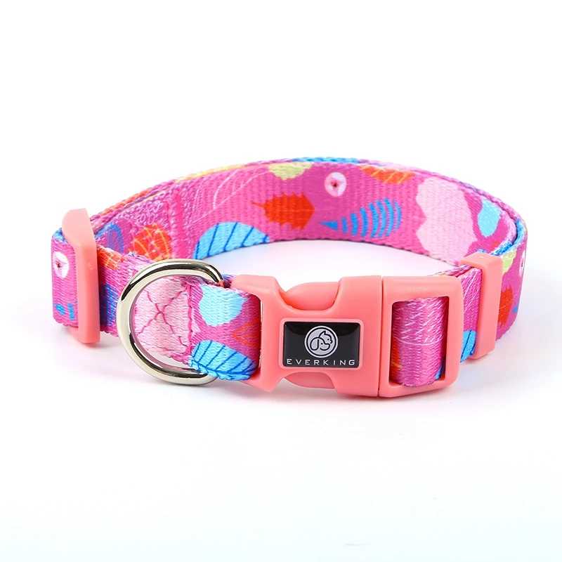 quick release metal buckle dog polyester unique pet leash set design personalize
