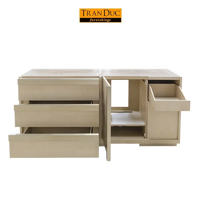 Hotel dresser in luxury hotel bedroom set - hotel furniture manufacturer in Vietnam