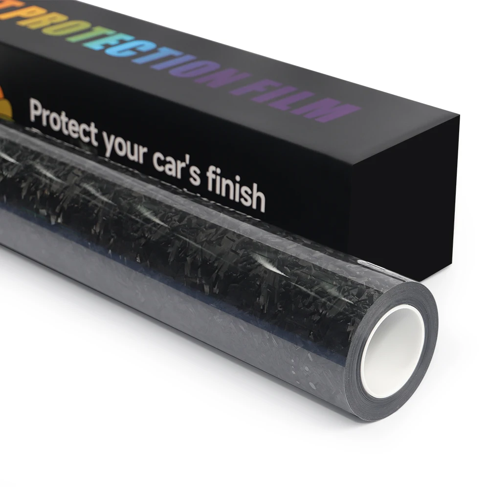 Carlas Sticker Film Carbon Fiber Forged Carbon Color PPF Paint Protection Film TPU PPF  Decoration Cover Film China-Chic Style