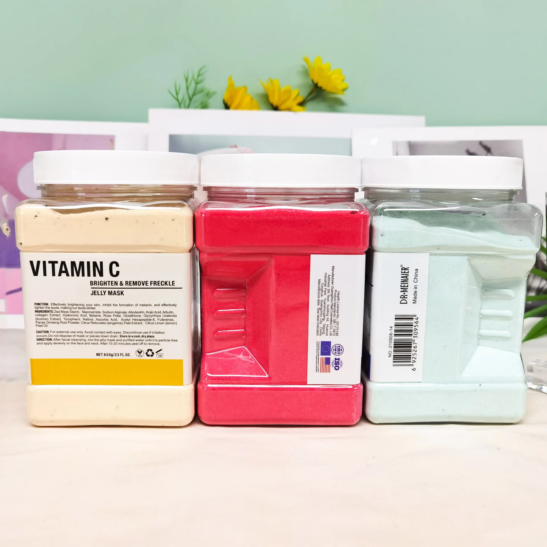 Private Facial Hydro Jelly Face Mask Whitening Hydrojelly Hydro Jelly Mask Powder Hydrating Collagen Vampire Facial Soft Mask