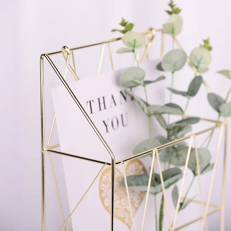 
Nordic INs Newspaper Basket Wall Organizers Hanger Accessories Rack Hooks Holder Organizers art of life for decor 