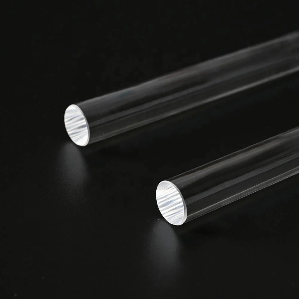 SUCCESS High Grade Clear Quartz Optical Rod OD3 mm /Natural Quartz Glass Solid Cylinder Rod