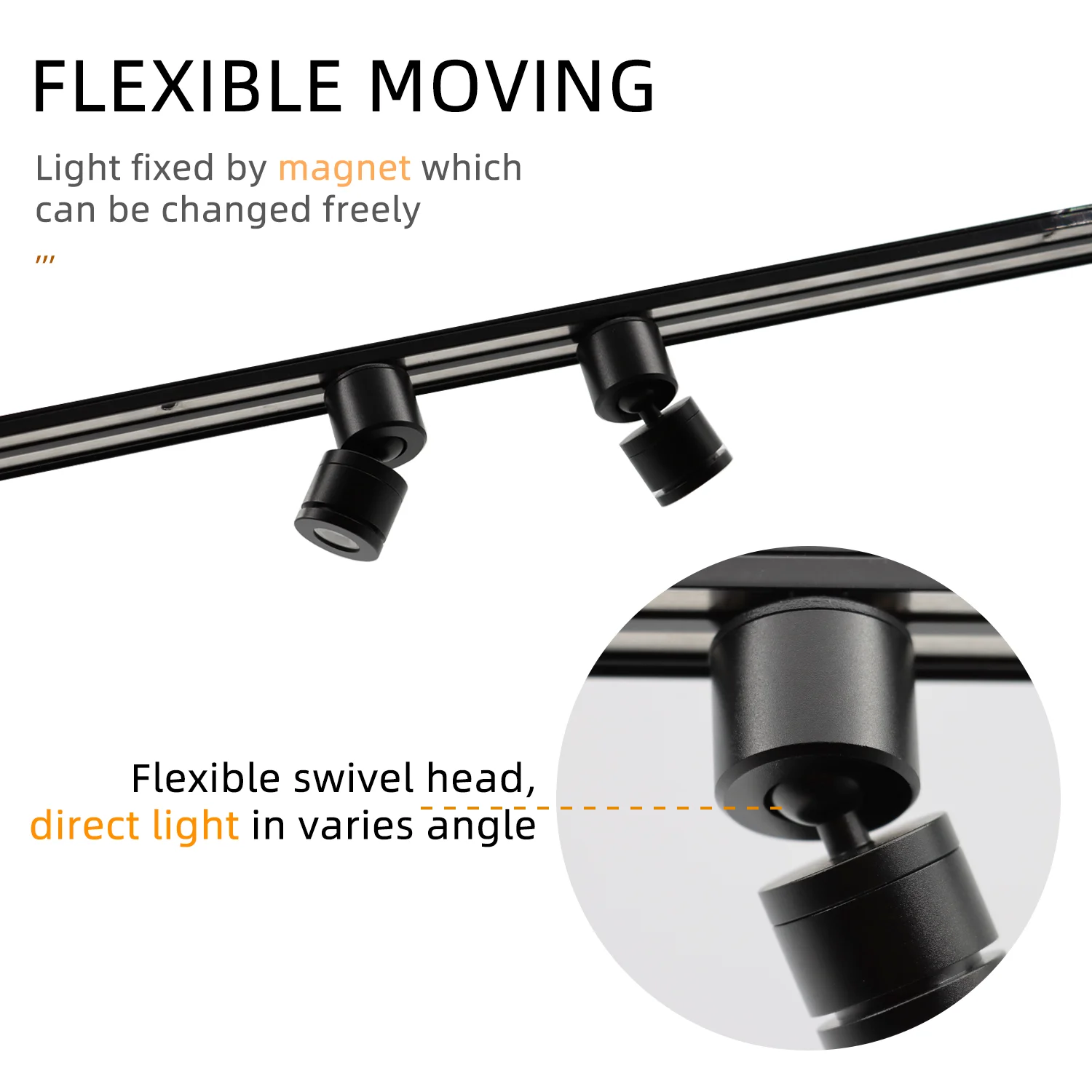 VST Magnetic Cabinet Tracklight Jewelry Magnetic Track light