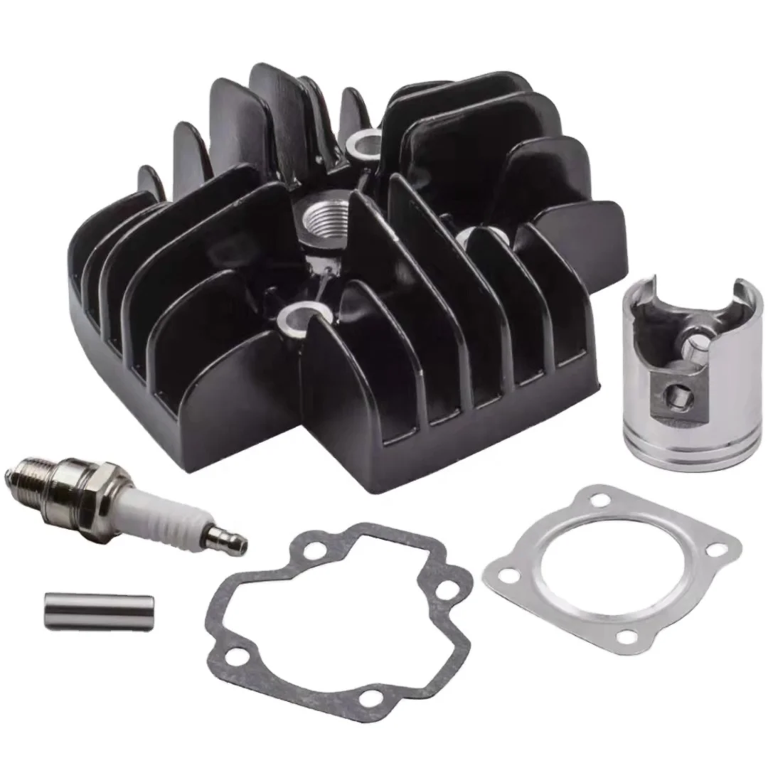 New Cylinder Piston Gasket 60cc Big Bore Top End Kit for YMH QT50 1979-1987 PW 50