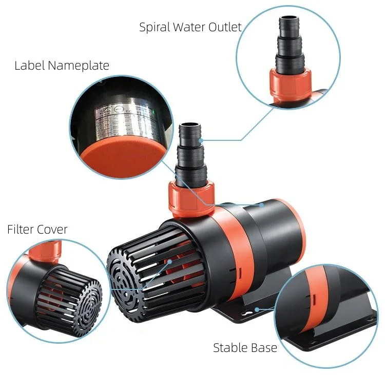 Periha Energy Saving Pb-25000 Frequency Variation Aquarium Submersible Water Pump For Fish Pond