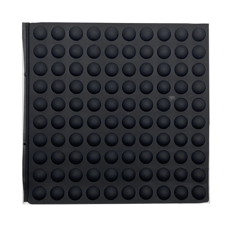 Non-Slip Adhesive Silica Circle Dot Self Adhesive Soft Anti Slip Bumpers Silicone Rubber Feet For Chair