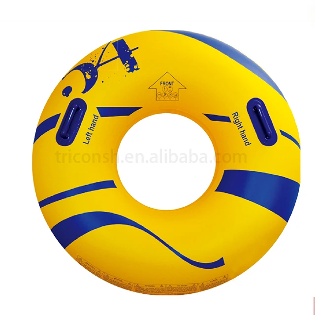 Nice Quality Modern Design 36' Inflatable Waterpark Tube Outdoor Water Single River Tubes With Handles