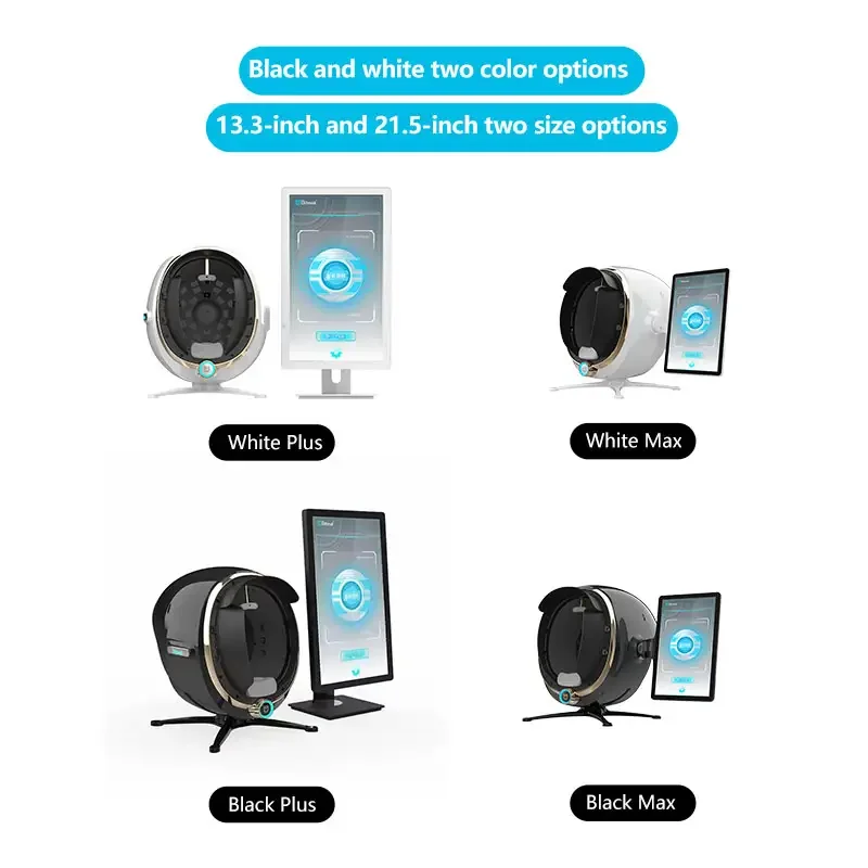 2023 Portable 3D Skin Analysis Machine Facial Skin Lamp Scan Skin Analyzer Machine Face Analyzer Machine