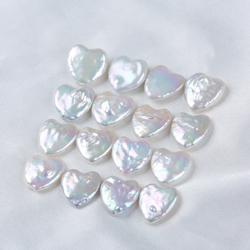 15-17mm Baroque Heart Shape Freshwater Pearl Loose Beads for jewelry making