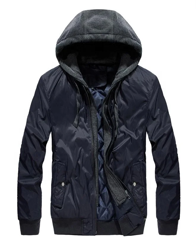 
Wholesale High Quality Waterproof Windbreaker Bomber Jacket Men Flight Jacket hooded winter jacket coats Outerwear for men 
