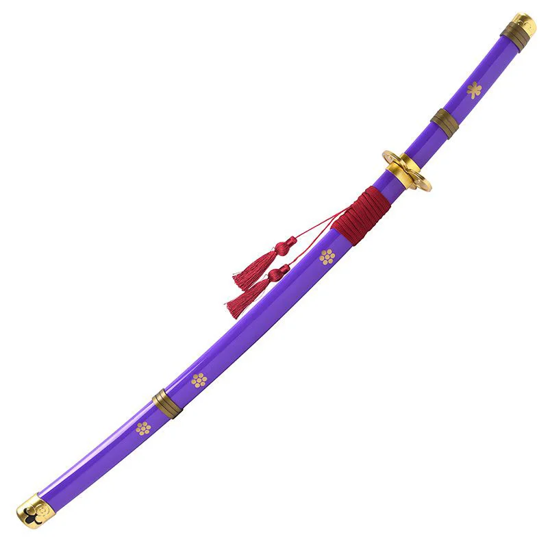 Ming Hu Anime Sword Bamboo Blade Demon  Sword Purple Yan Mo Japanese sword  Cosplay