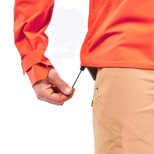 CONMR Durable Rain Jacket for men Outdoor Hard Shell Coar Rip Stop Light Jacket Windproof Waterproof Jacket