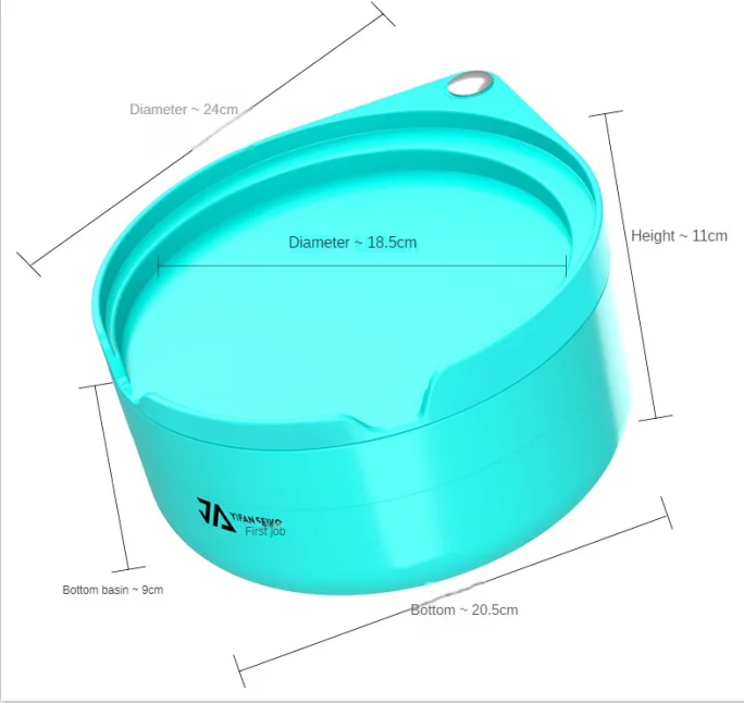 outdoors fishing box Yellow dotted line stand hook