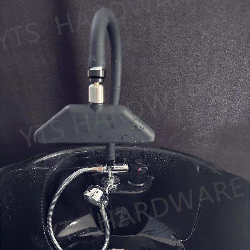 2024 New Design Waterfall Spa Shower Head Faucet  therapy head water circulation massage for Shampoo unit  Chair Beauty Salon