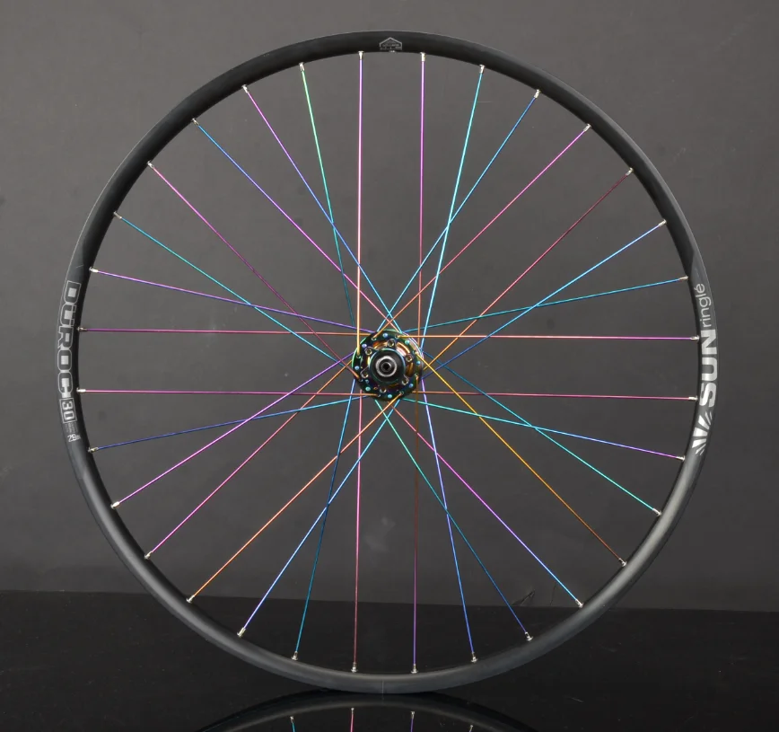 Sunringle DUROC 30 27,5/29in черная обода Koozer XM490pro hub HT нержавеющая сталь pil slick спицы латунные соски