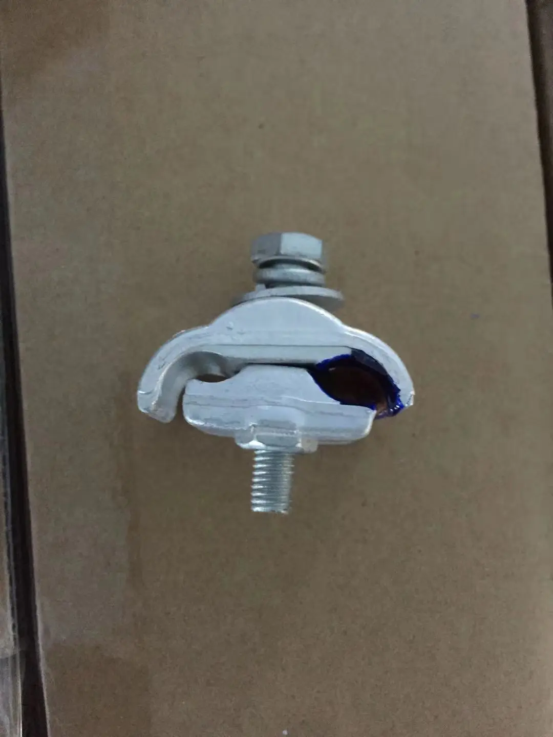 Chencheng Supply CAPG Two bolts copper aluminium parallel groove connector/ bimetal pg clamps