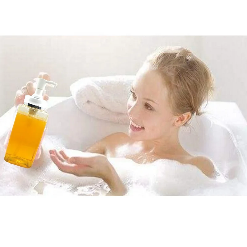 OEM body wash private label papaya extract shower gel moisturizing lasting fragrance body shower
