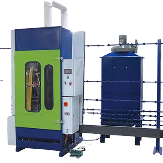 TRUETEC CHINA Good Product Used Conveniennt High Efficiency Vertical Glass Sandblasting Machine FOR GLASS