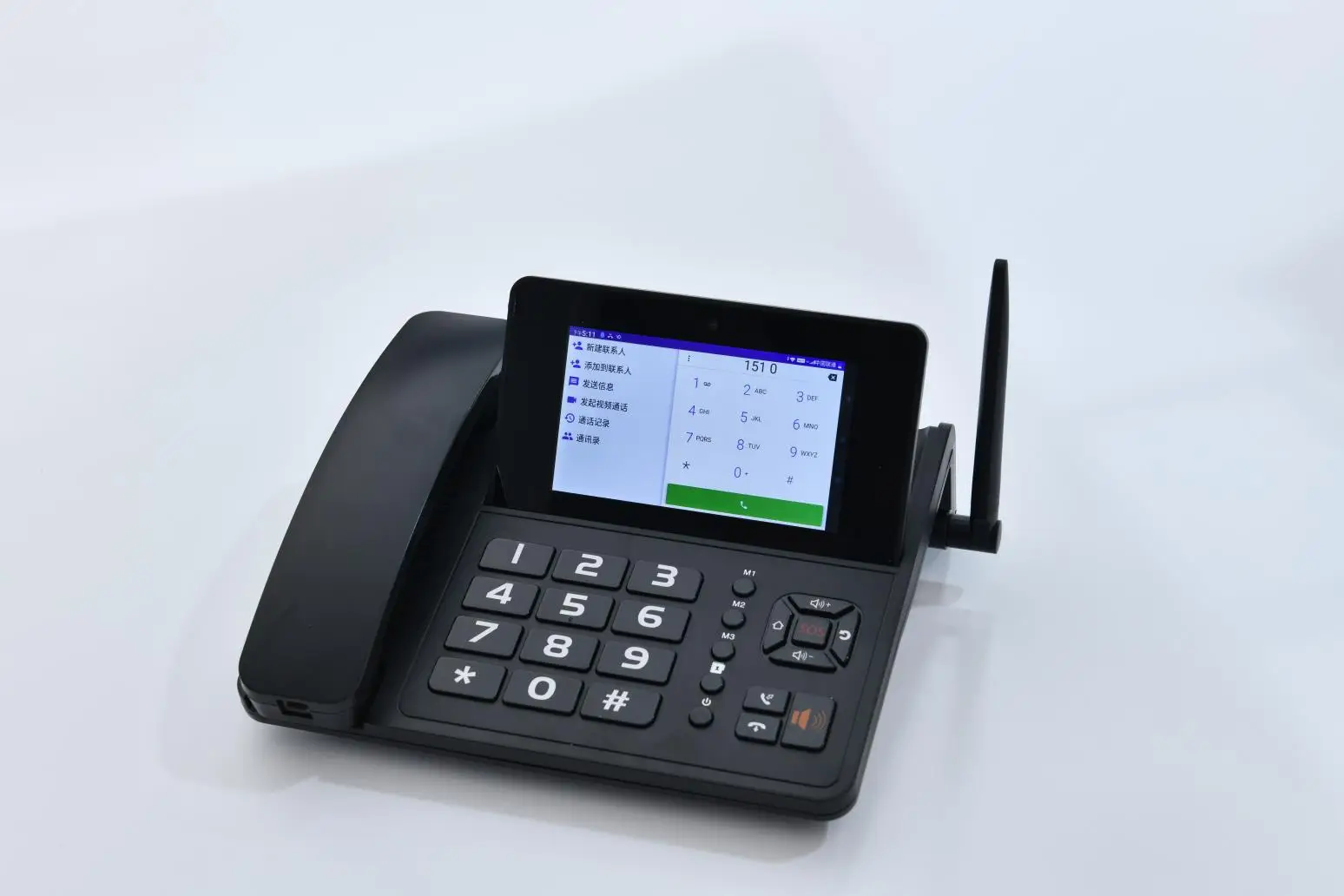  4G VOLTE LTE WCDMA GSM SIM-карта фиксированный беспроводной настольный Android телефон с WiFi точкой доступа