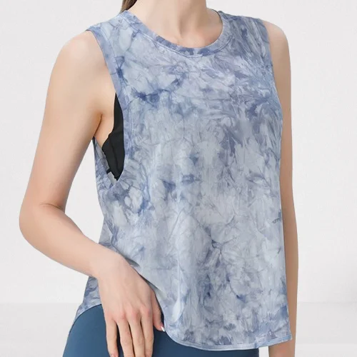 Custom Gym Soft Breathable Material Womens Tank Tops Workout Sleeveless Vest Tops