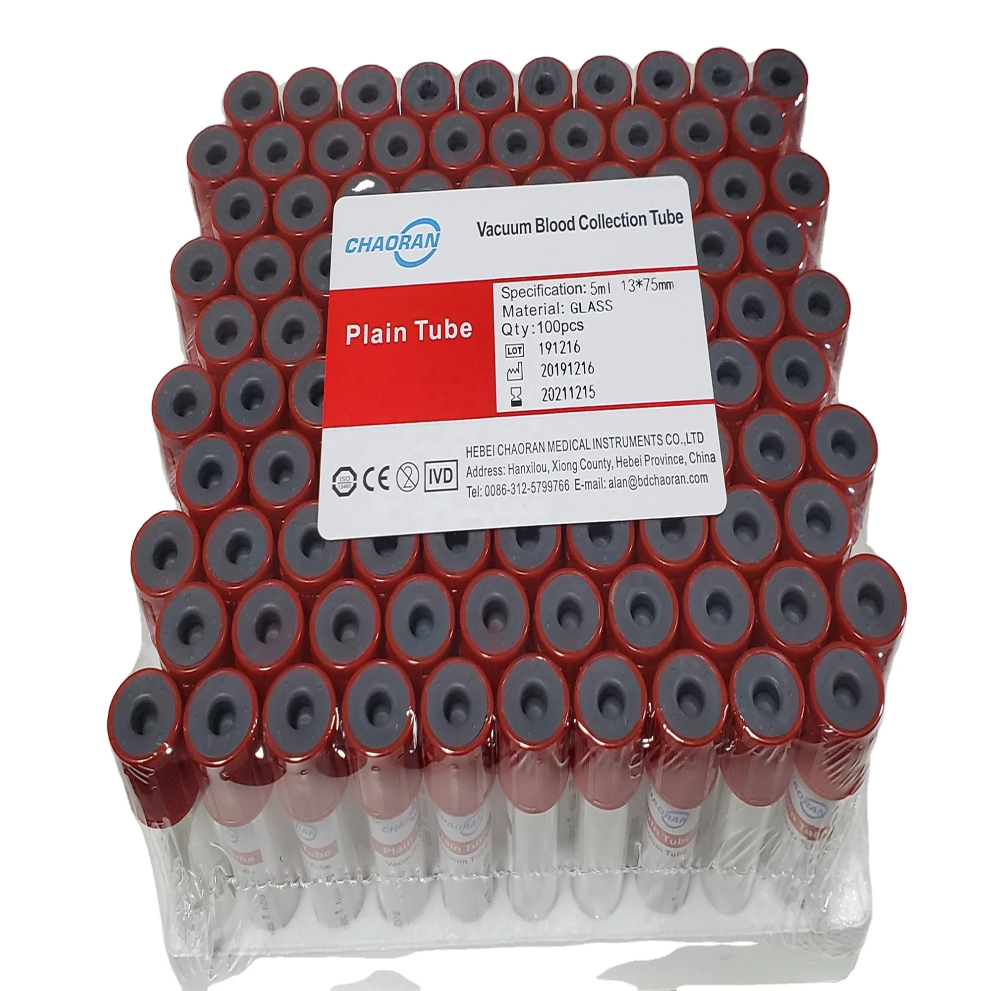 plain vacuum blood collection tube price edta sst heparin esr tube