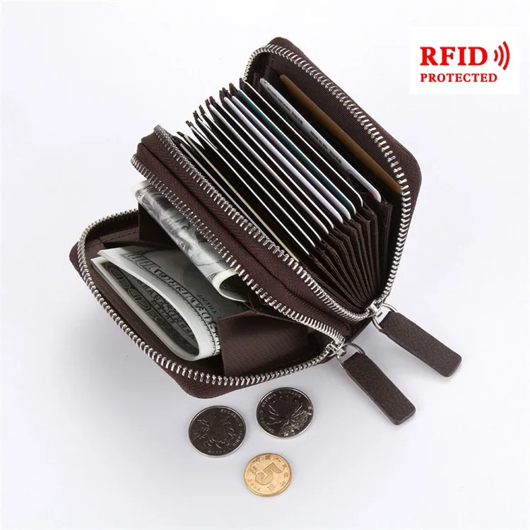 Мини-клатч, кожаный кошелек для монет, Женский кошелек на молнии для экономии денег