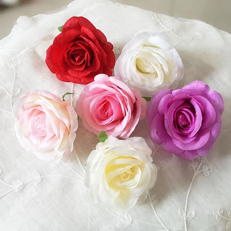 Wholesale real touch silk wedding flowers artificial rose decoration