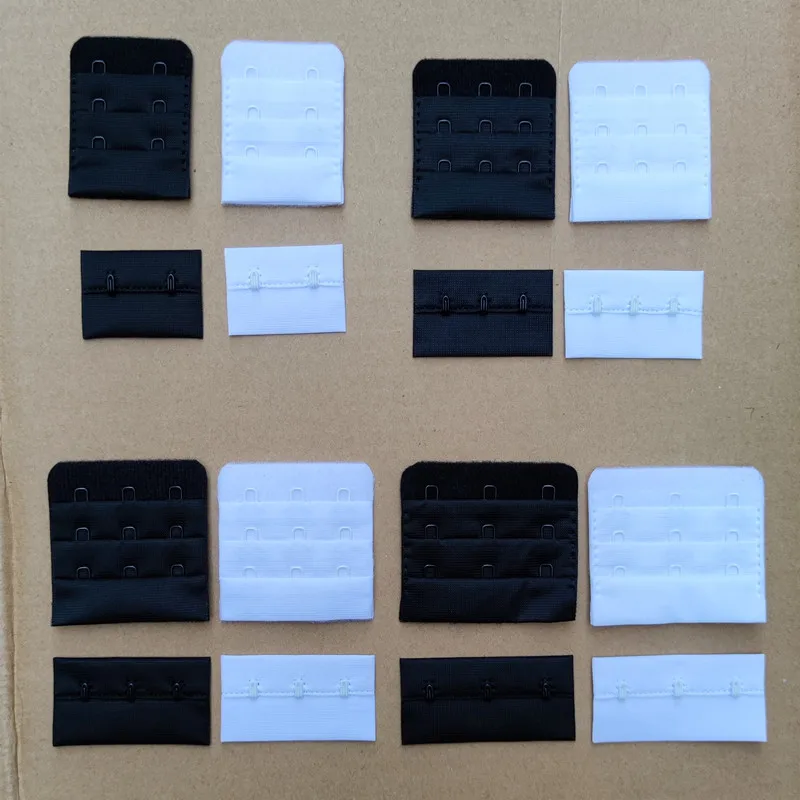 factory wholesale colorful hook and eye tape back extended buckle for bra and corset TCEB01