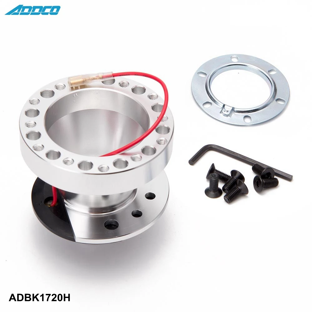 ADDCO ALUMINIUM STEERING WHEEL HUB BOSS KIT ADAPTER FOR HONDA CIVIC 96-11 EP3 EK9 EJ9 EK ADBK1720H