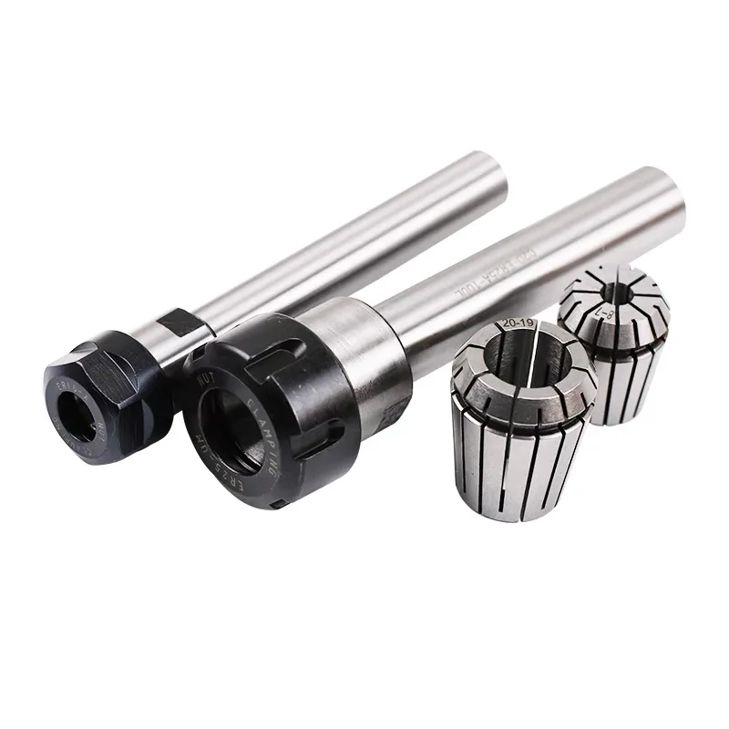 Collet Chuck Holder C10/C12/C16/C20/C25/C32 for ER8-ER25A/ER11-32M/UM Collet 100-200L Extension Straight Shank Extension rod