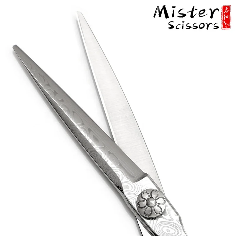 
SUS440C Damascus Pattern Professional Hair Cutting Scissors 6.0 inch 