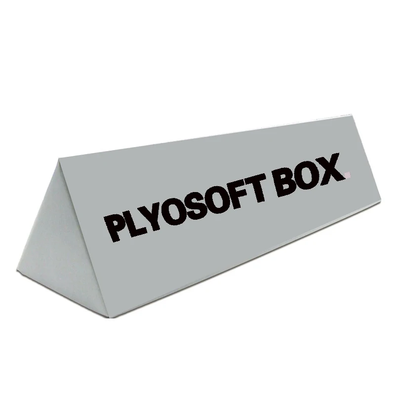 Foam pitch perimeter triangles advertising wedges