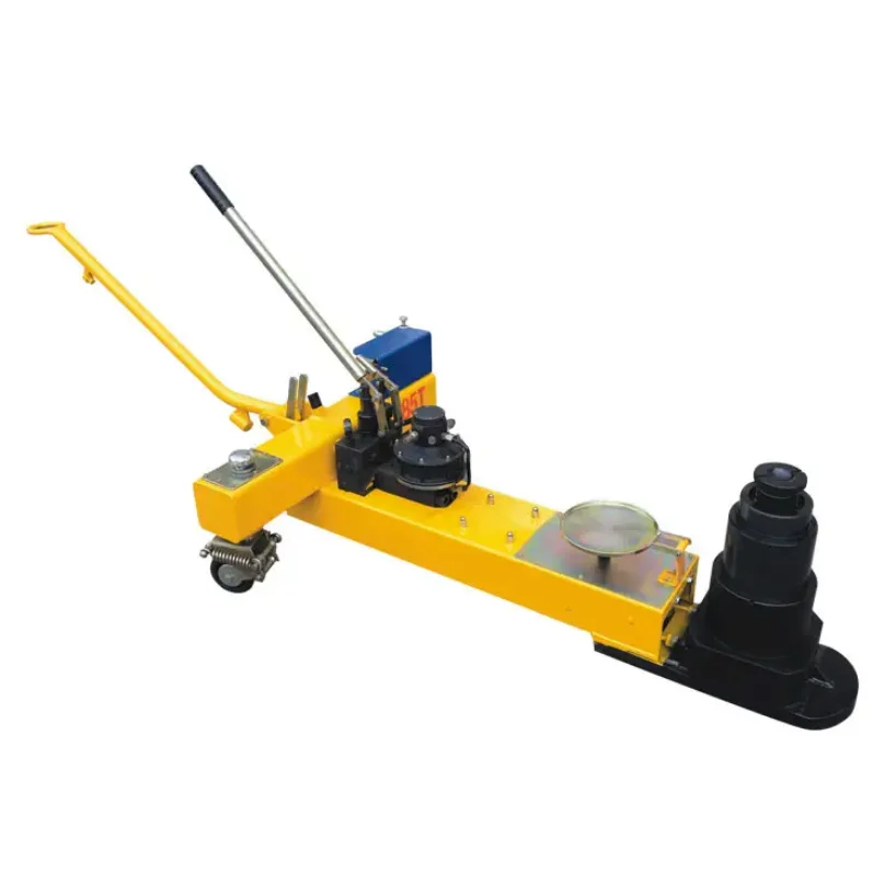 Гидравлический домкрат для самолета в аэропорту