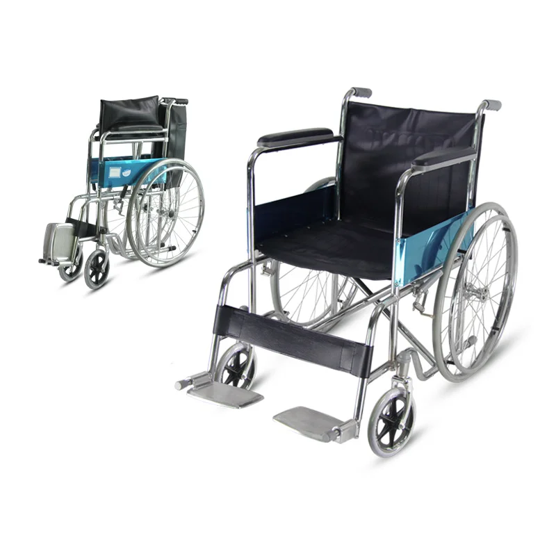 Popular styles of wheelchairs made of stainless steel are suitable for the elderly and disabled