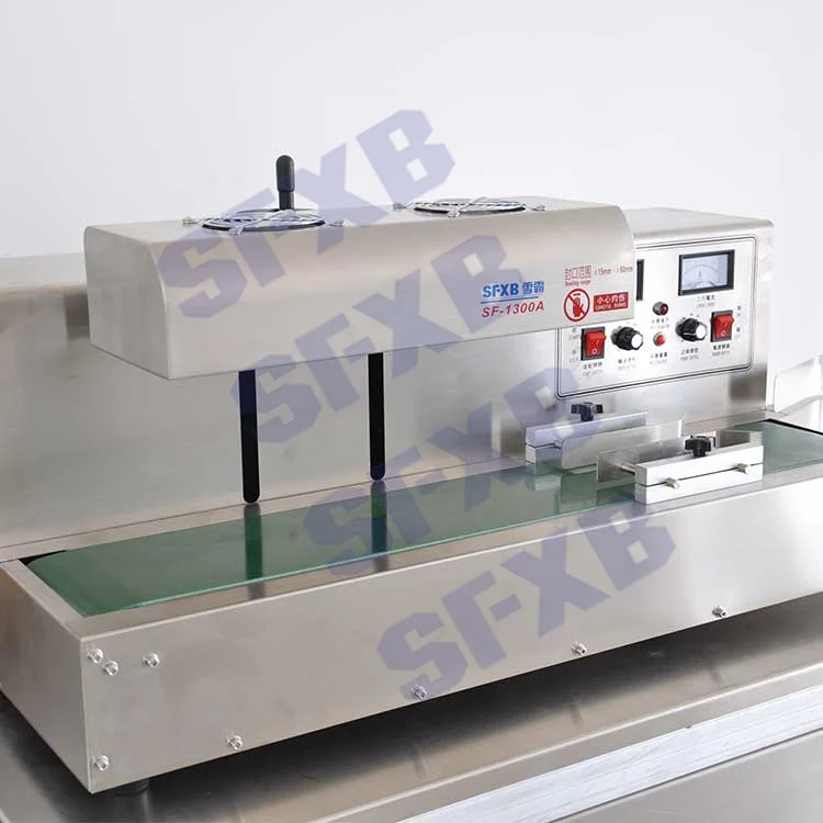 SF-1300 aluminum cap making machine aluminium foil and capping sealing machine aluminium foil lid bottle sealing machine