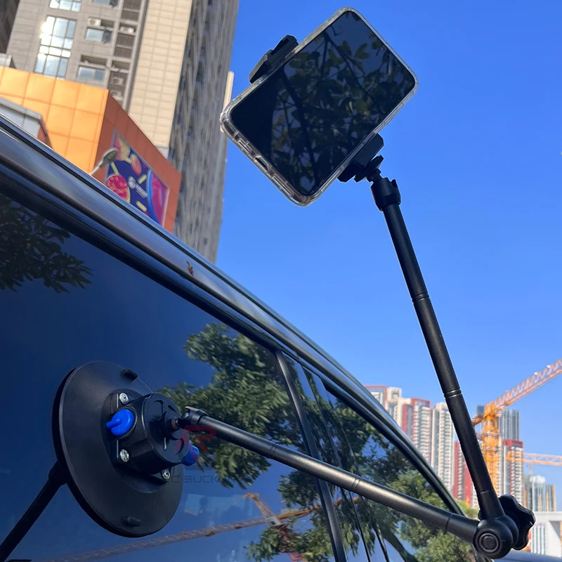 Bicycle Roof Rack Windshield Phone Holder Suction Cup With Screw And Nut