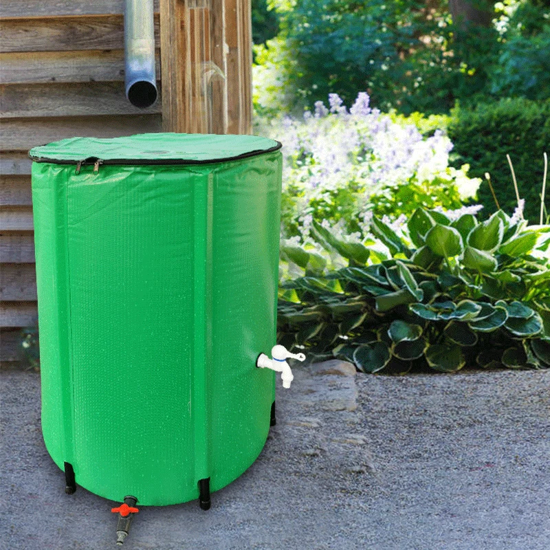 Factory Custom Size Wholesale Portable 100 200 500 1000 L garden rain barrel water collector large water storage bucket