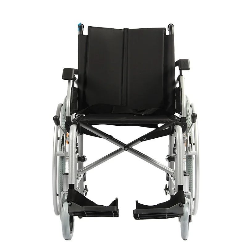 CE Approved Lightweight European Wheelchair Made of Durable Aluminium and Steel Material