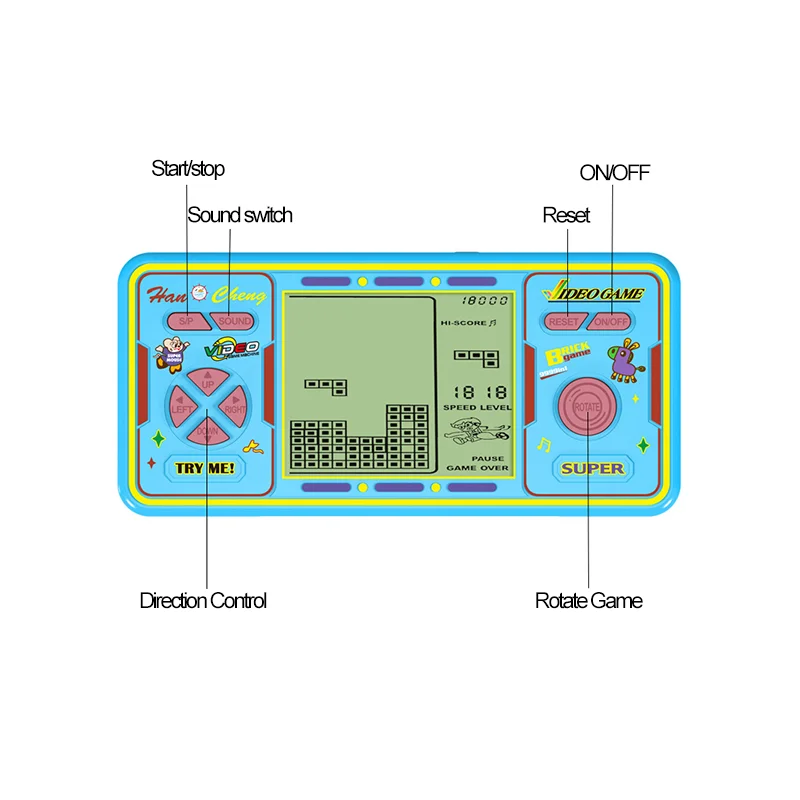 Handheld Console Retro  tamagochi  Video Game Electronic Player for Kids Player Classical Games Tamagotchi  pet simulator toy