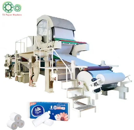 Good Quality Tissue Paper Mill Paper Making Machinery and Equipment