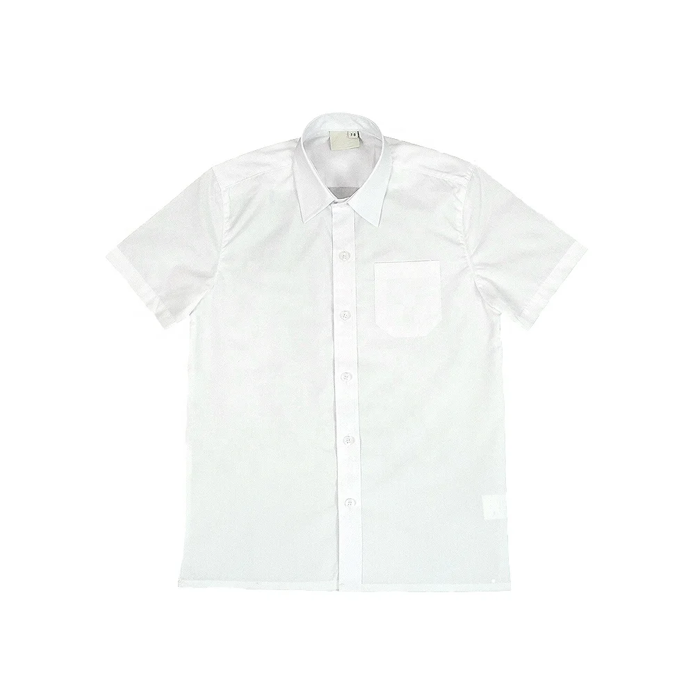 School Kids Summer Clothes Children School Uniforms White School Shirts Uniform In Nigeria